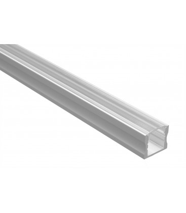 Profilé aluminium encastrable avec diffuseur 5 mètres ( 5 x 1 mètre )