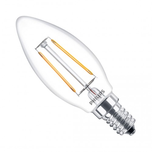 Ampoule LED E14 Philips - 25W 2700K Dépolie - Blanc Chaud