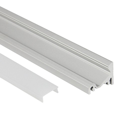 Profilé LED d'angle - Série V16 - 1,5 mètre - Aluminium